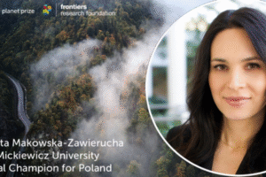 Dr. Nicoletta Makowska-Zawierucha Named Frontiers Planet Prize National Champion
